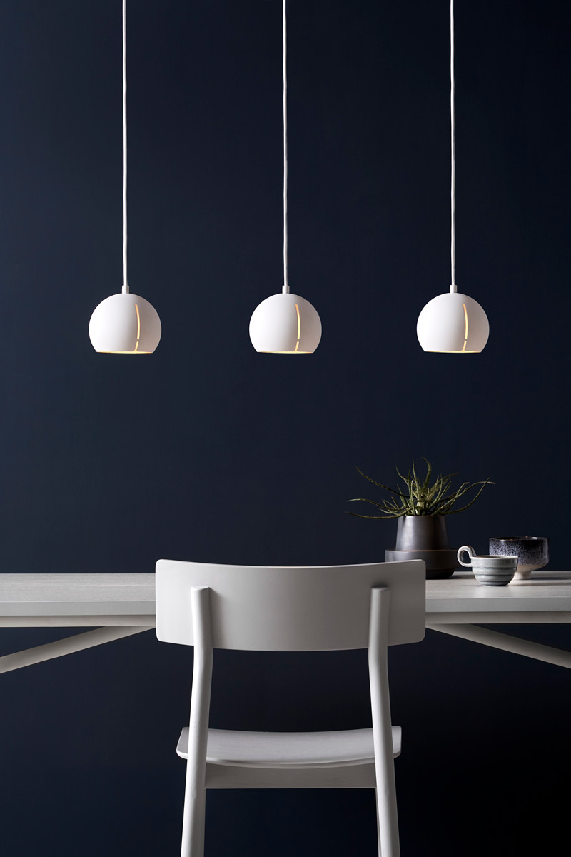 Barcelona draagbaar Ontrouw Gap Hanglamp Rond Design Studio Nur voor Woud - Smukdesign