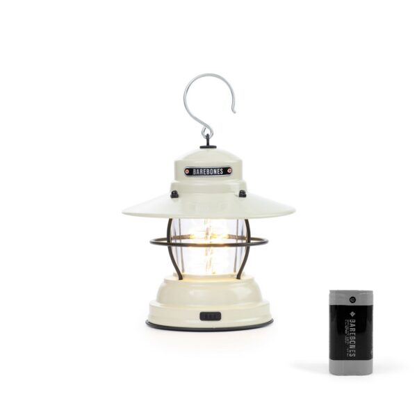 Outpost Lantern Vintage White design Barebones