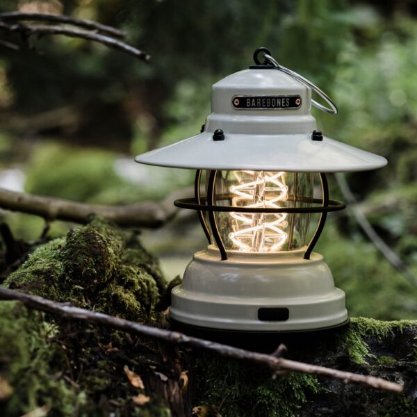 Outpost Lantern Vintage White design Barebones