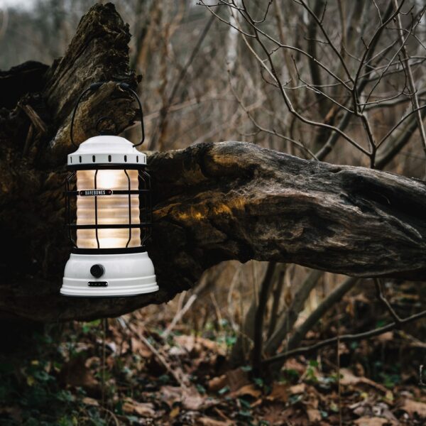 Forest Lantern Vintage White design Barebones