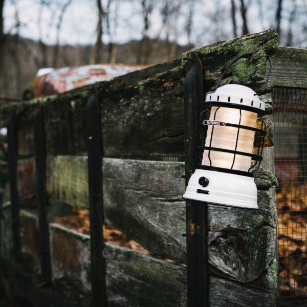 Forest Lantern Vintage White design Barebones