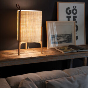 Greta lamp kap saguran design Gabriel Teixido voor Carpyen